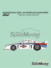 Heller 80741: Car scale model kit 1/24 scale - Lancia Beta